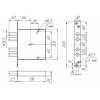 Замок врезной Меттэм 8 160.0.0 (214113)