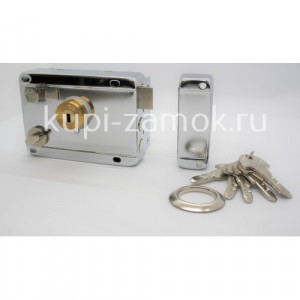 Замок накладной "DOOR LOCK" 9228 перф.ключ (214371)