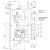 Замок врезной Mottura 54Y936 S, перекодируемый (114396)