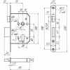 Замок врезной Меттэм ЗВ4 401.0.0 (114996)