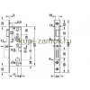 Корпус замка BKS 25/92 AL/24мм (214110)