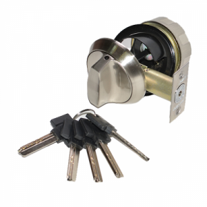 Замок врезной Master Lock DeadBolt «No-Key» автомат никель (214152)