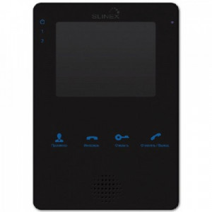 Видеодомофон цветной SLInex MS-04 BLACK(114372)