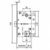 Защелка дверная MORELLI WC 1895P PG (100564)